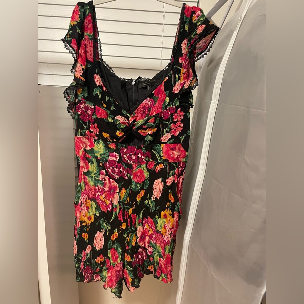 BCBG floral romper